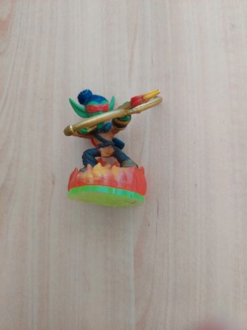 Figurine skylanders base verte