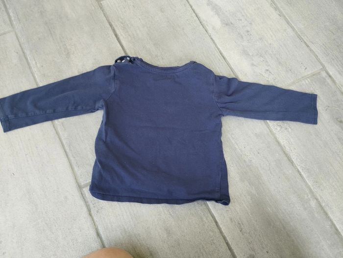 Lot n° 462 T-shirt manches longues DPAM 18 mois - photo numéro 4