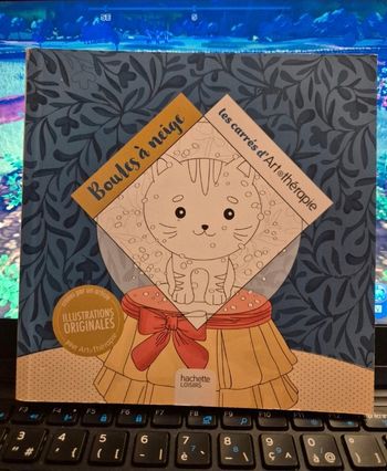 Livre de coloriages Boule de neige