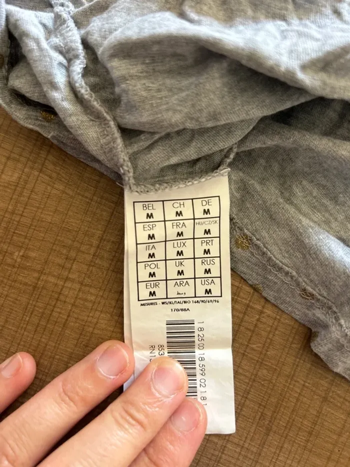 Débardeur femme à pois, promod, taille M - photo numéro 2