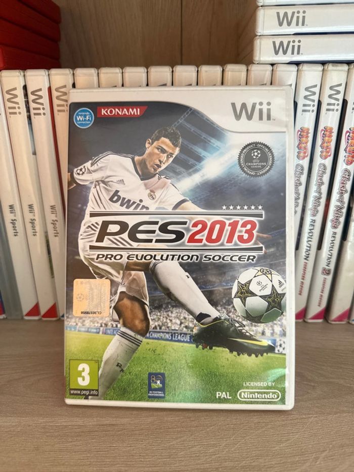 Pes 2013 jeu Wii pro évolution soccer football