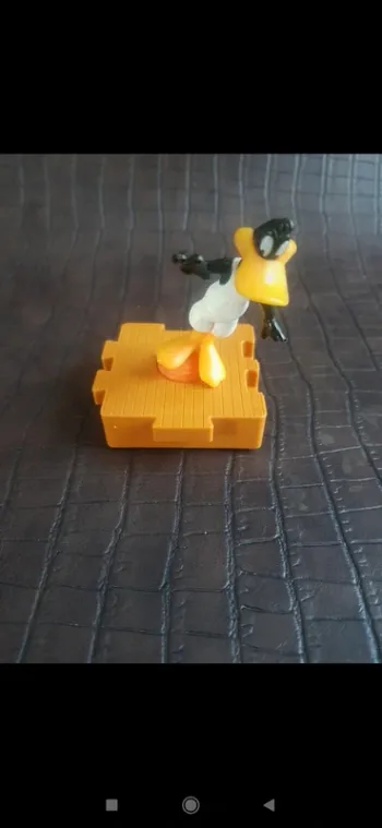 McDonalds Happy Meal 1996 Warner Bros Looney Tunes Space Jam Daffy Duck.
