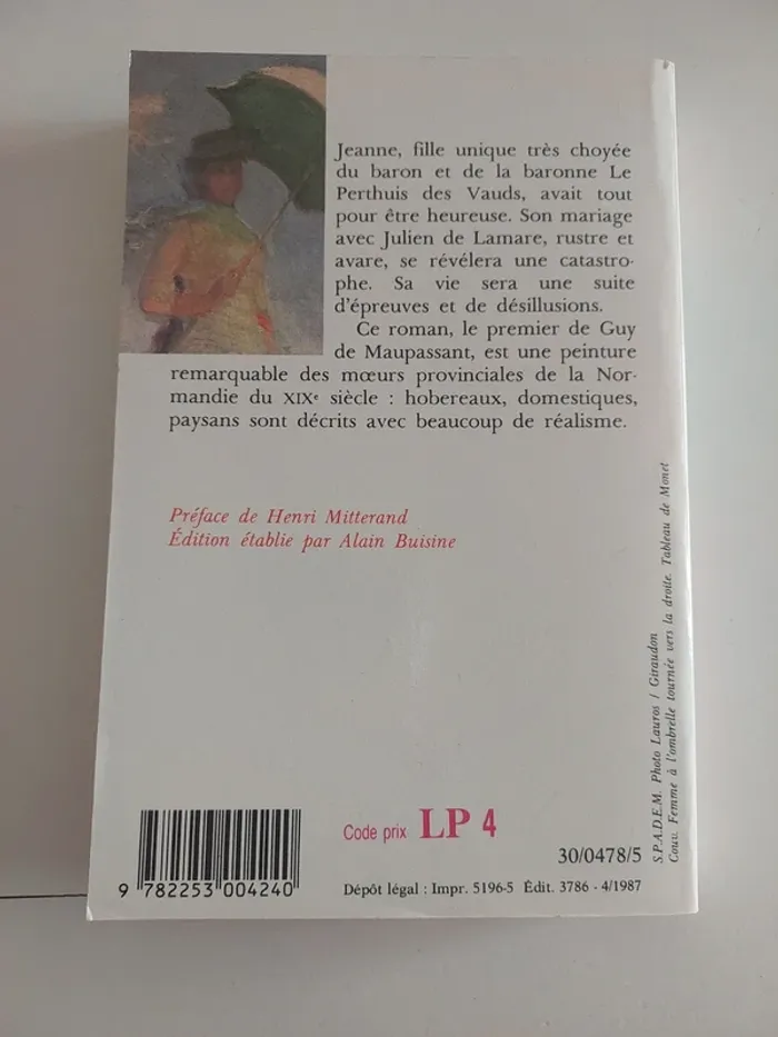 Une vie Maupassant - photo numéro 2