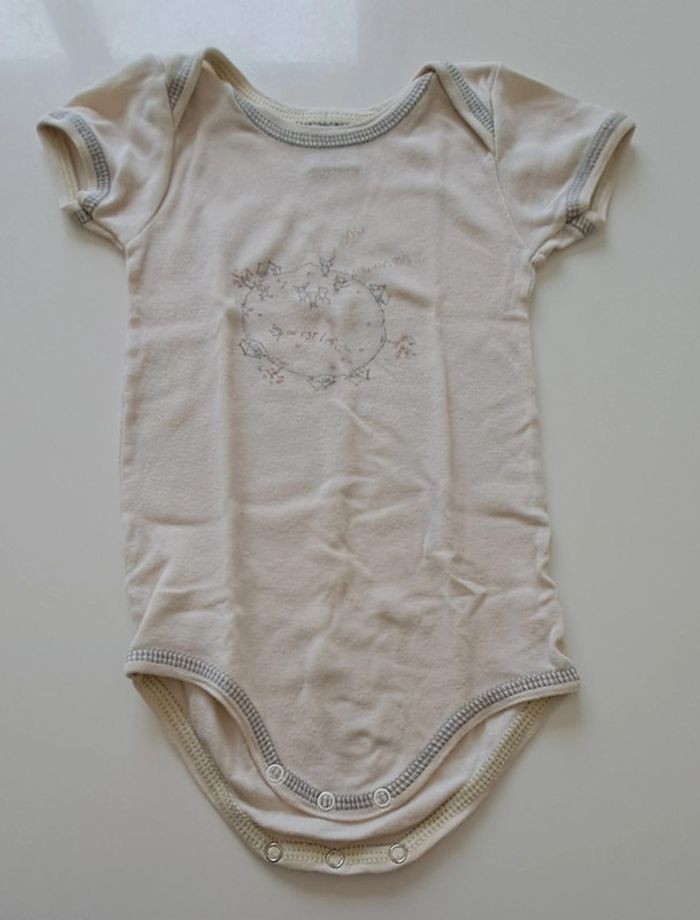 Lot de 5 bodies manches courtes 12 mois - photo numéro 4