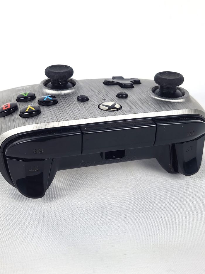 Manette Filaire PowerA pour Xbox One - Edition Aluminium Brossé - photo numéro 6