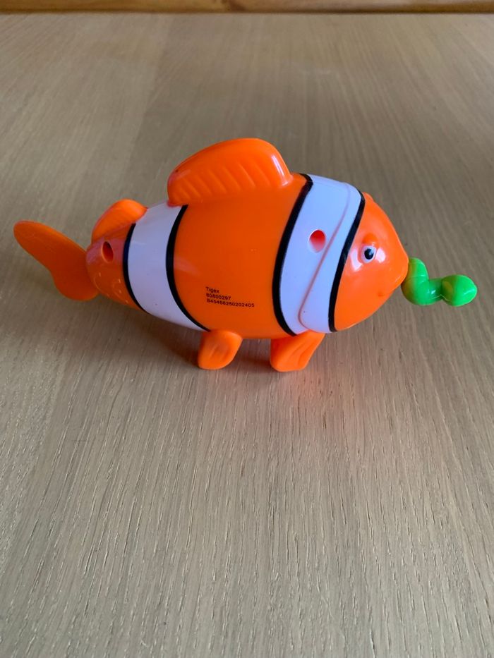 Poisson clown nageur jouet de bains tigex - photo numéro 2