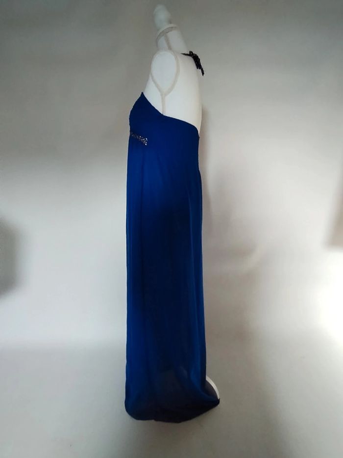 Longue Robe bleu taille unique - photo numéro 7