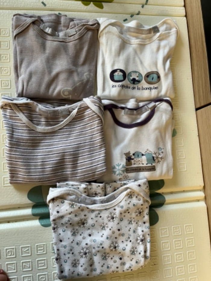 5 tee shirts manches longues