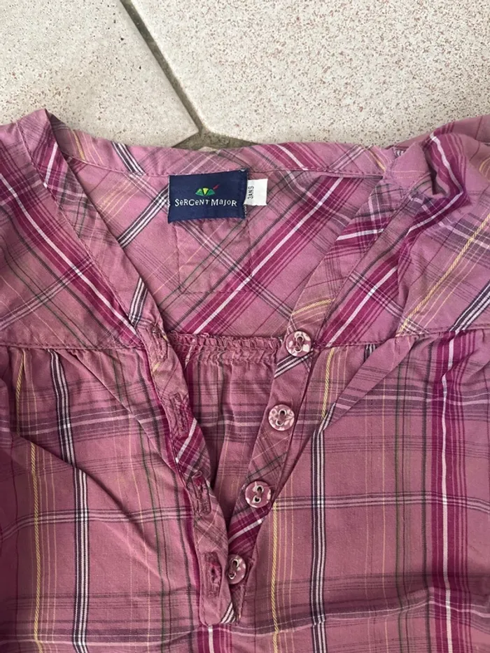 Ensemble jupe jeans et chemise taille 3 ans - photo numéro 8