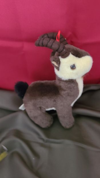 Peluche Doudou Chamois Bouquetin