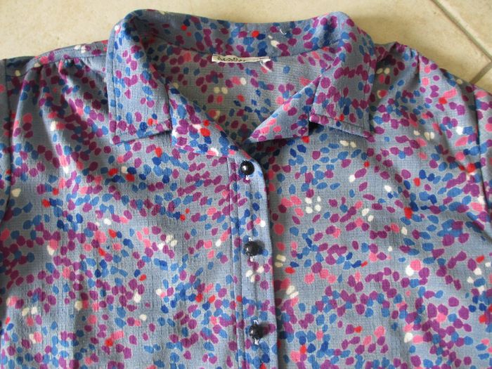 Robe manches longues ou ¾ femme Marie Bonheur – Taille 44 - photo numéro 2