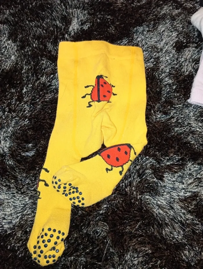 Lot de 5 collants fille 1 mois - photo numéro 4