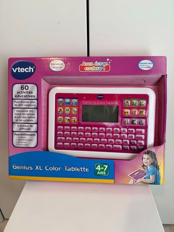 Tablette Genius Xl VTECH couleur rose cadeau Noël 🎅 🎄