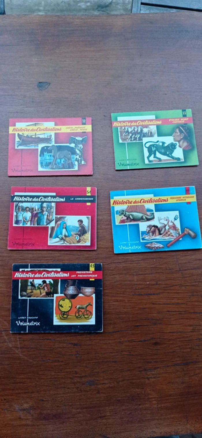 Livres collection volumetrix