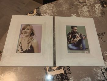 Lot 2 cadres pour photo 13 x 18 cm