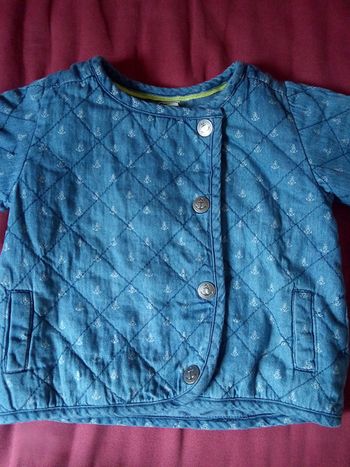 Veste en imitation jean