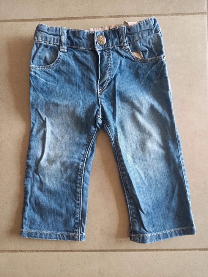 Jeans IKKS fille 12 mois