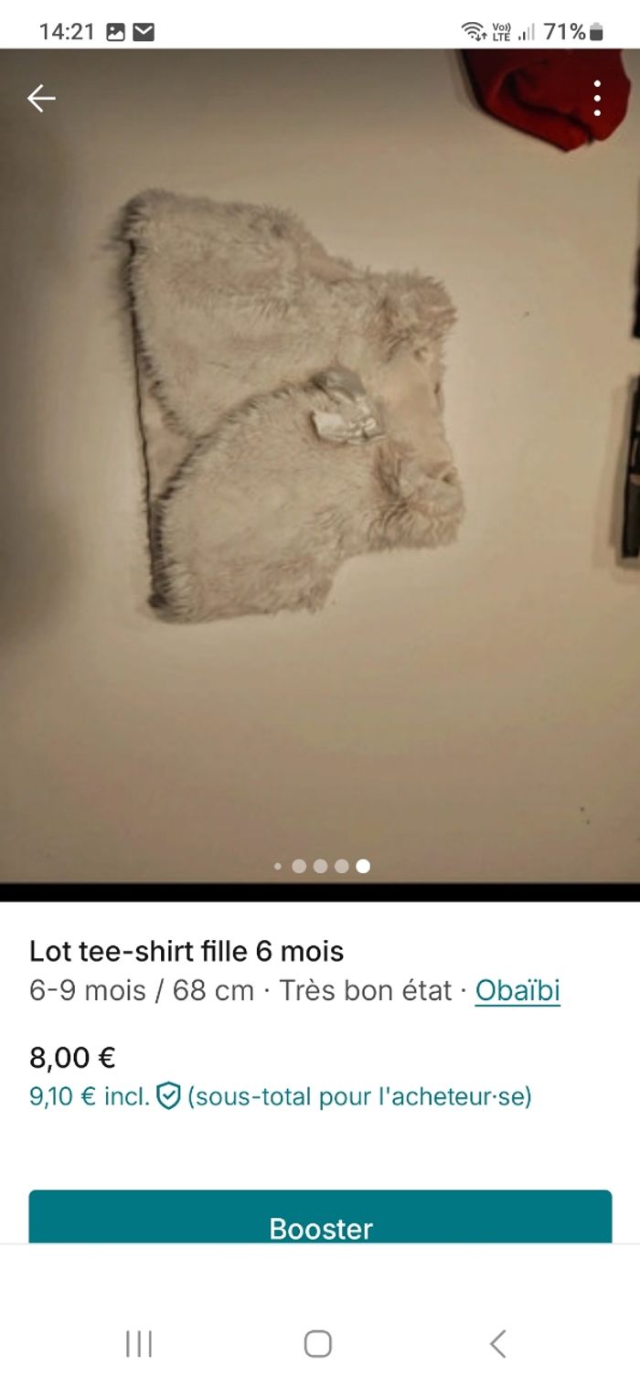 Lot 6 mois fille - photo numéro 8