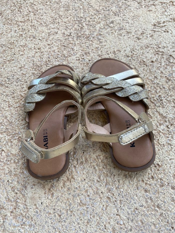 Sandales couleur or kiabi - photo numéro 3