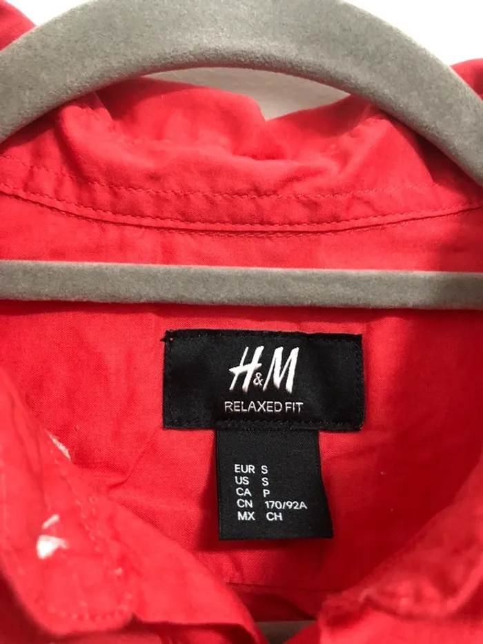 Superbe belle chemise à boutons H&M taille S - photo numéro 3