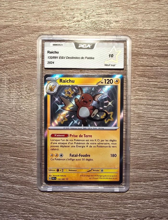 Raichu 132/091 PCA 10 - photo numéro 1