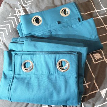 Paire de rideaux épais 