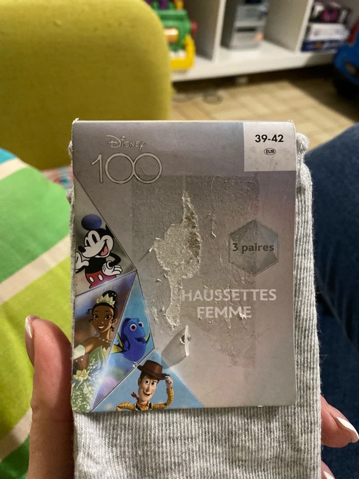 Paires de chaussettes Minnie/Mickey - photo numéro 4
