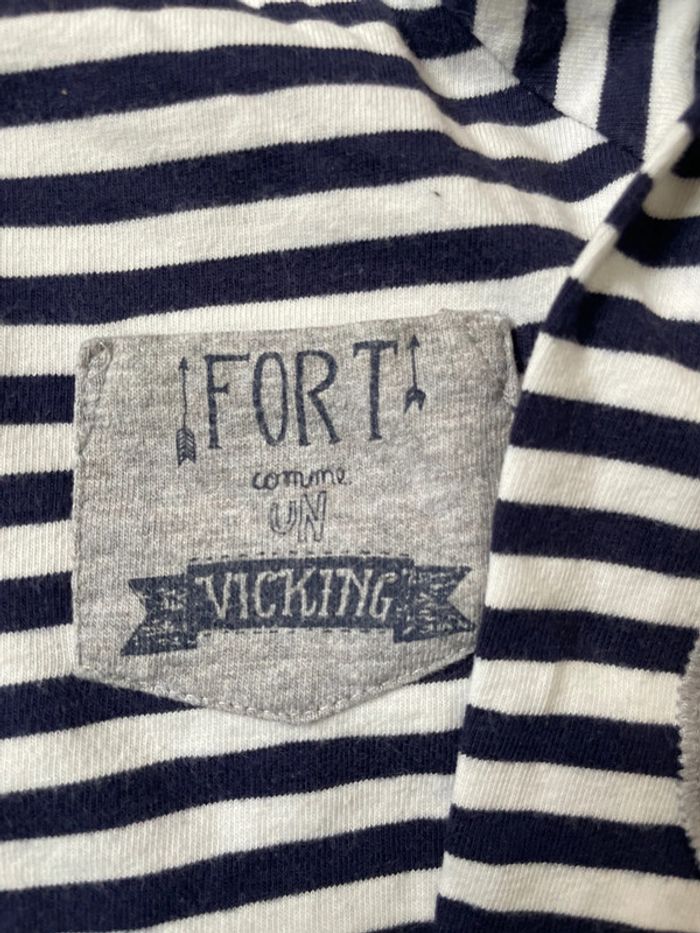 Lot 2 t-shirt ML 12 mois - photo numéro 4