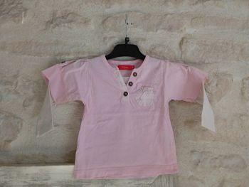 Tee-shirt effets 2 en 1