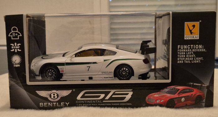 Voiture radiocommandée Bentley GT3 continental 1:24 - photo numéro 2