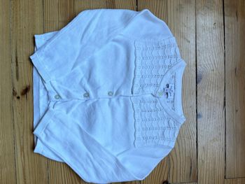 Gilet blanc Sergent Major 4 ans