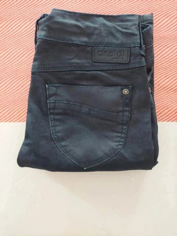 Jean slim huilé 9ans okaidi