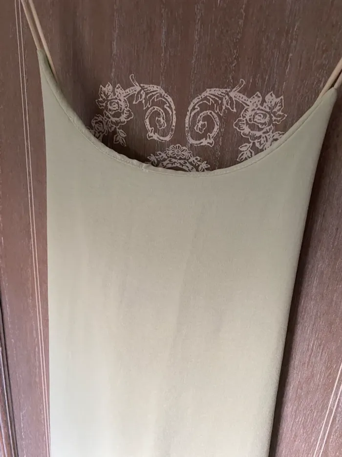 Robe croisee vert d’eau - photo numéro 4