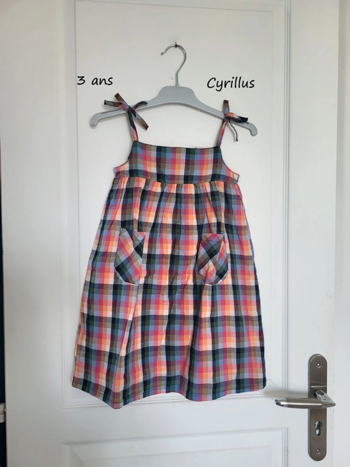 Robe à carreaux Cyrillus état impeccable