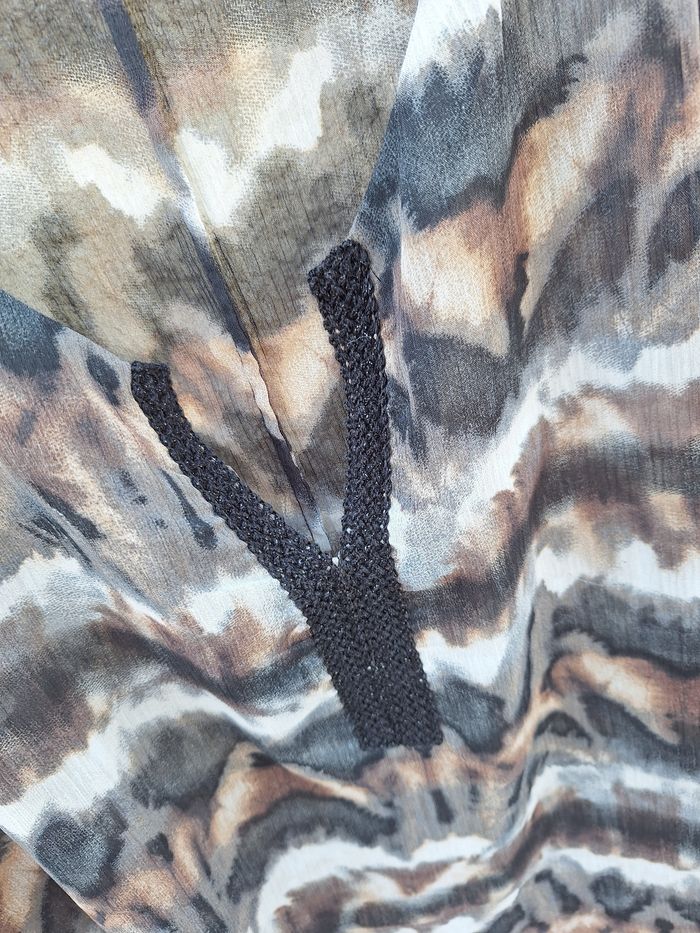 👚 Haut / Blouse manches larges Jacqueline Riu Taille 46 - photo numéro 4