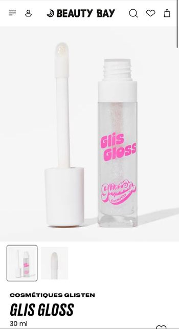 Glis Gloss couleur cristal