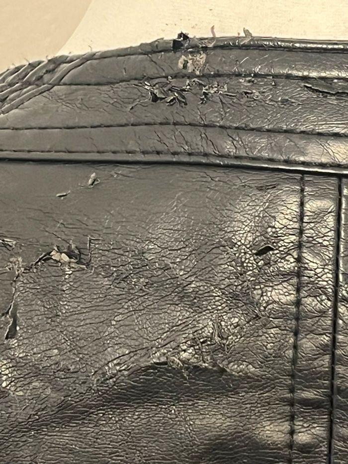 Blouson en simili cuir cache cache XS - photo numéro 4