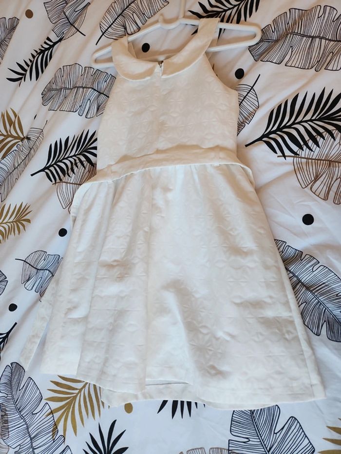 Robe blanche de cérémonie Okaidi - photo numéro 3
