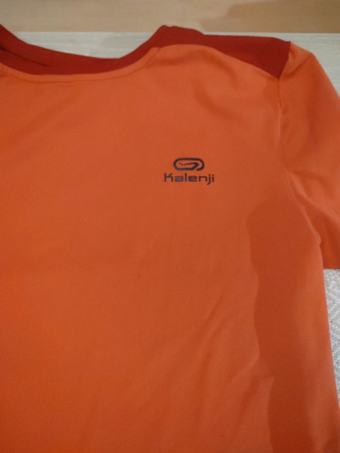 Tee shirt kalenji orange 14 ans - photo numéro 2