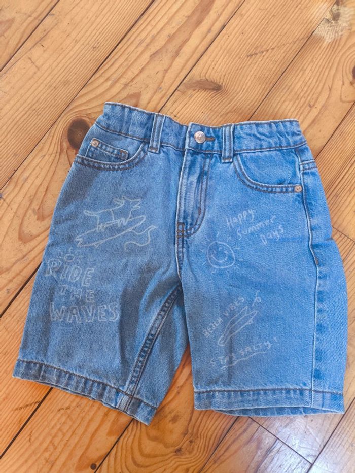 Short en jean