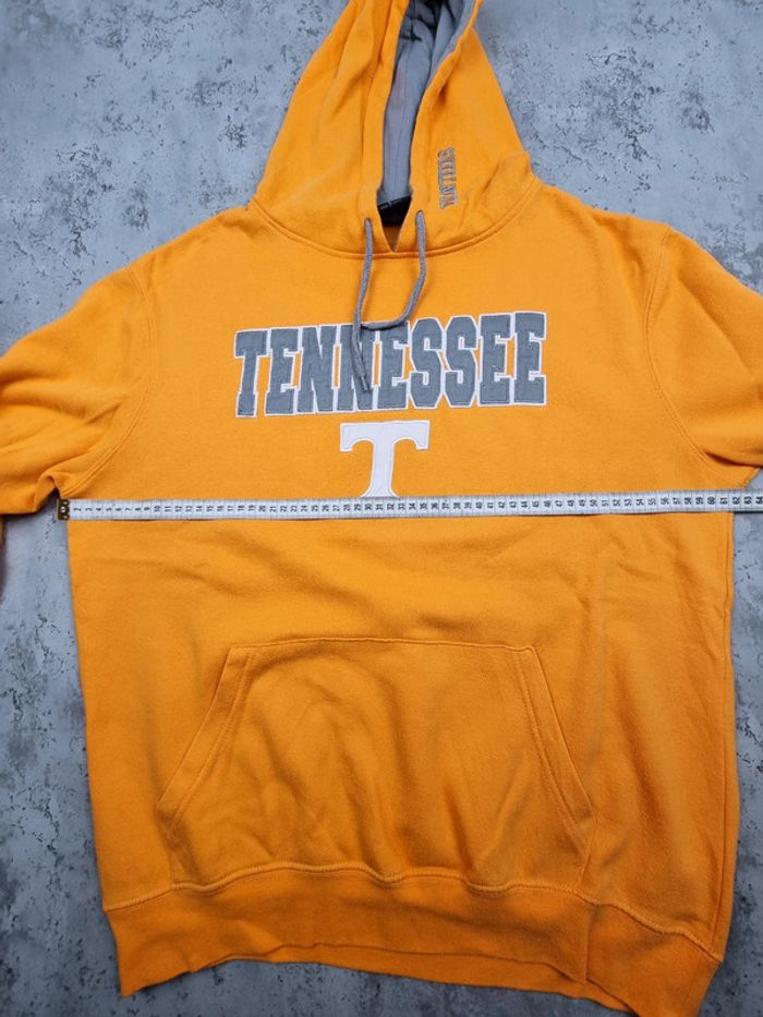 Pull capuche universitaire orange Tennessee Taille L - photo numéro 9
