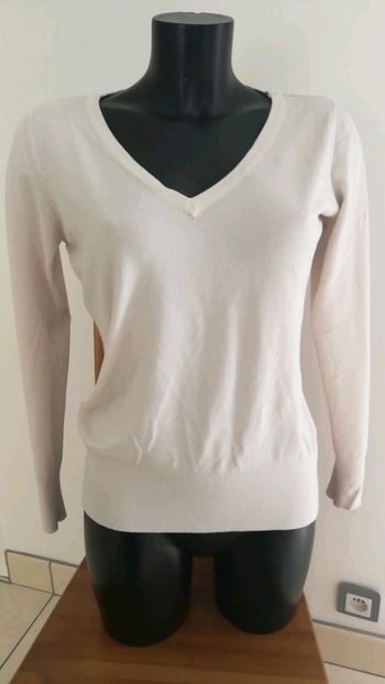 Pull beige col V