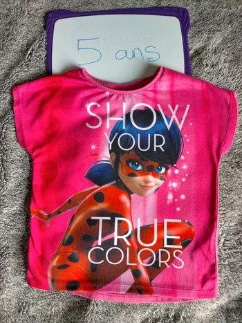 T-shirt Miraculous 5 ans