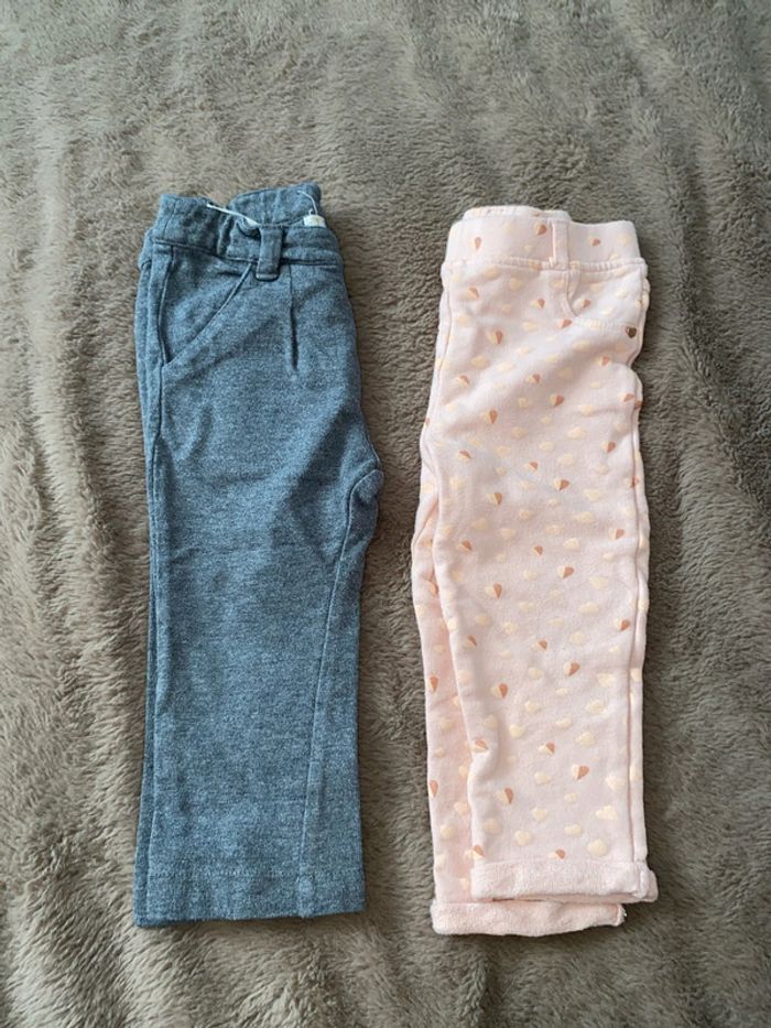 🌸lot deux pantalon 18 mois