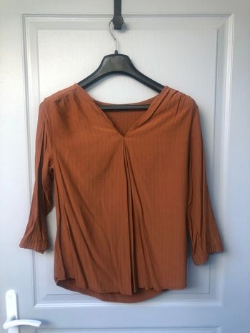 Blouse marron femme taille S ZG&DD neuve