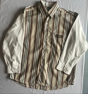 Chemise enfant Serge Blanco Petit Quinze brodée inspiration rugby XV de France 8 ans