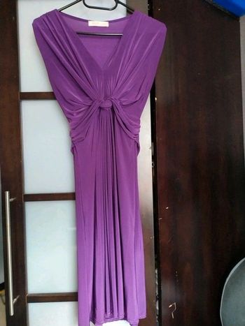 Robe fluide violette