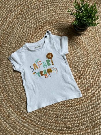 T-shirt mc safari 9 mois
