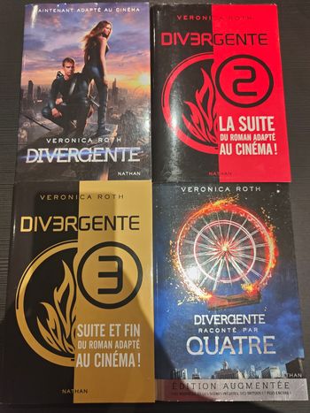 Série divergente 4 tomes