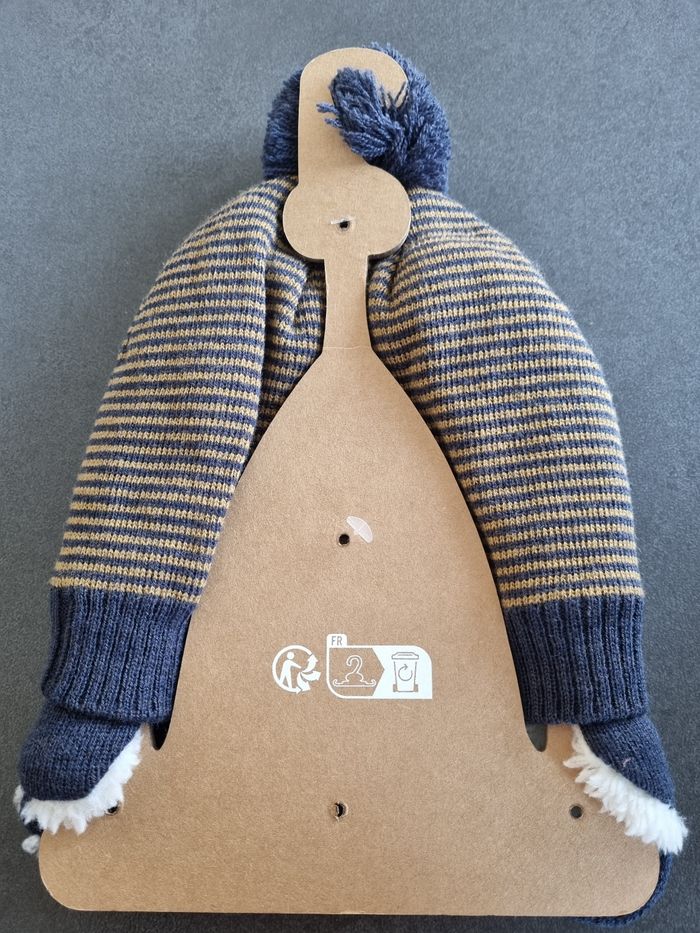 Bonnet Tape à l'œil Neuf 3-9 mois - photo numéro 2